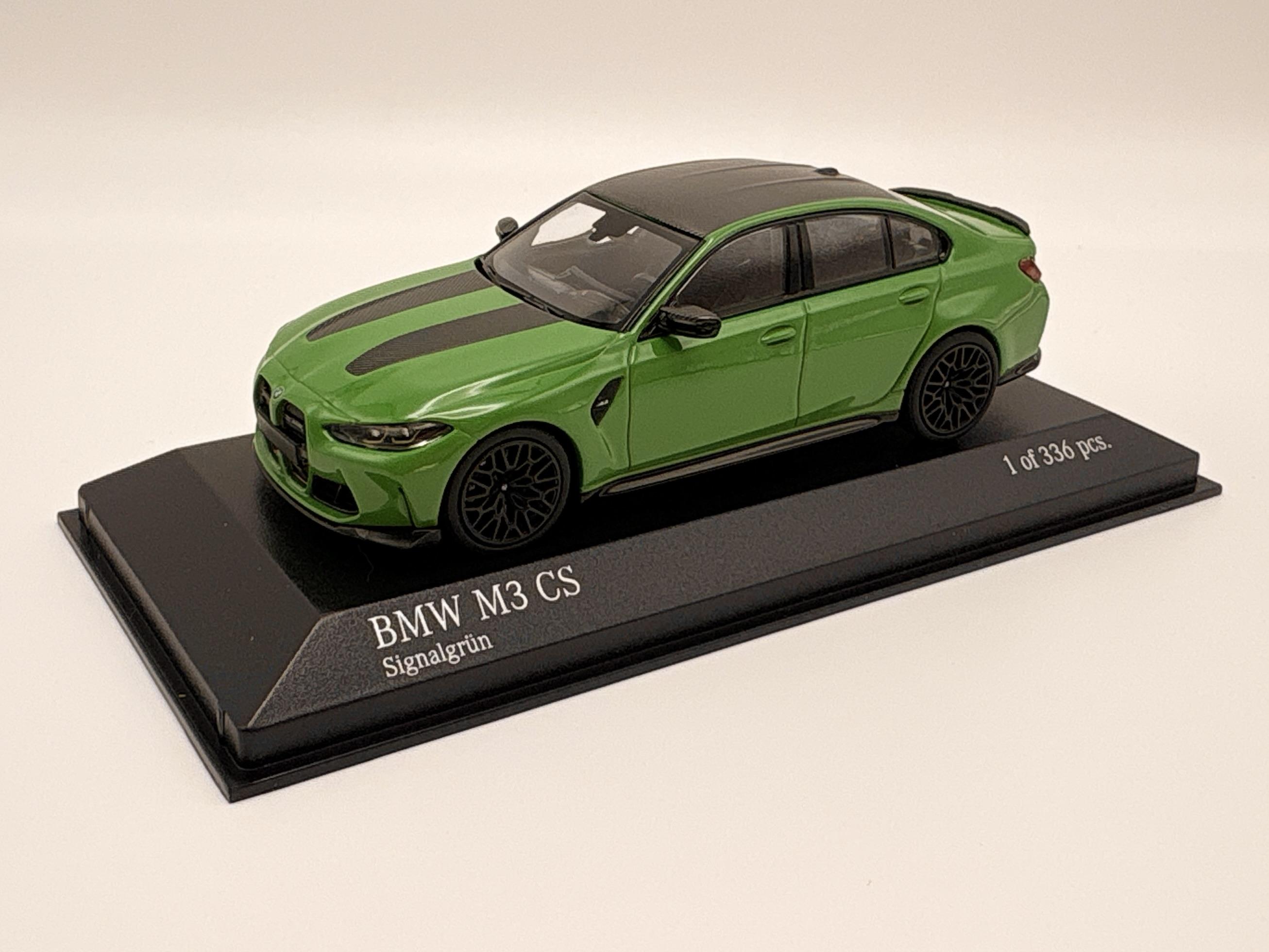 BMW M3 CS GREEN MINICHAMPS 1/43