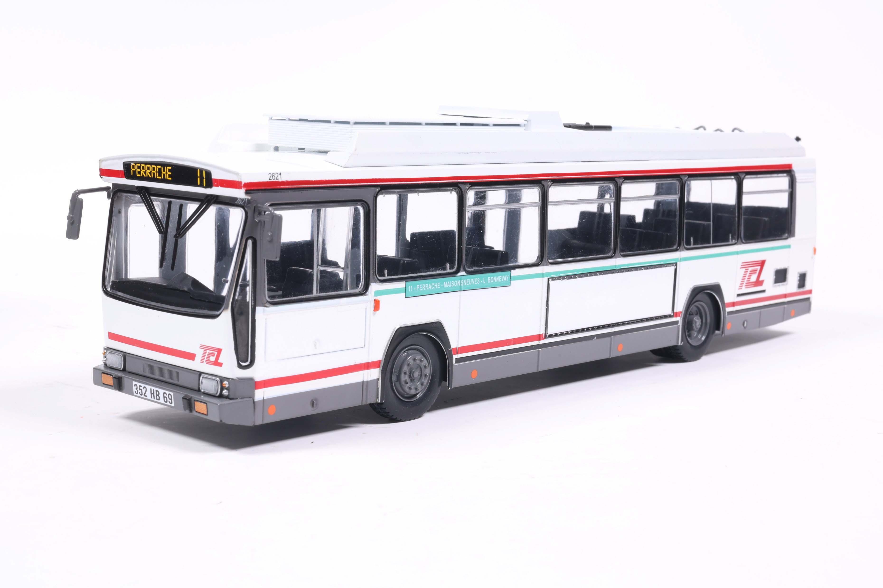BERLIET ER100 LIGNE 11 MINIATURES LYON 1/43
