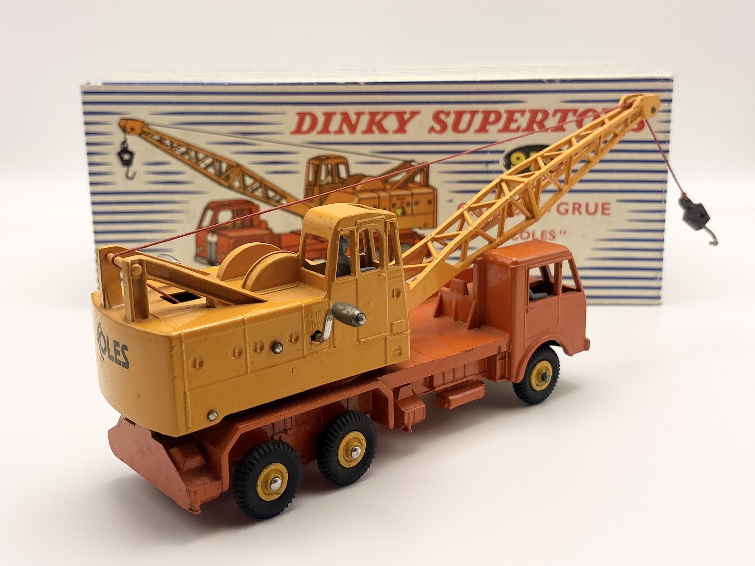 CAMION-GRUE "COLES" 972 (20 TONNES) DINKY SUPERTOYS 1/43