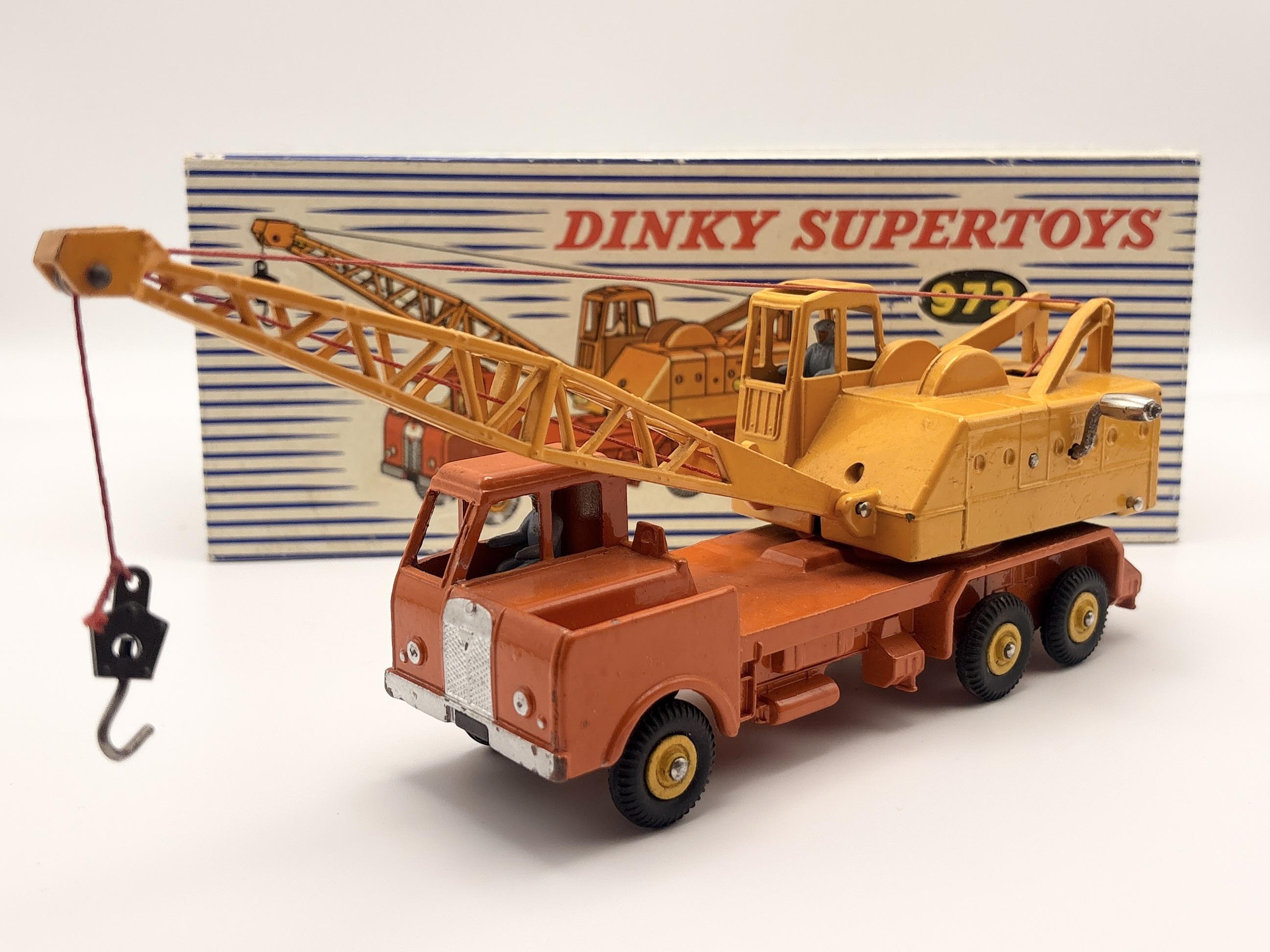 CAMION-GRUE "COLES" 972 (20 TONNES) DINKY SUPERTOYS 1/43