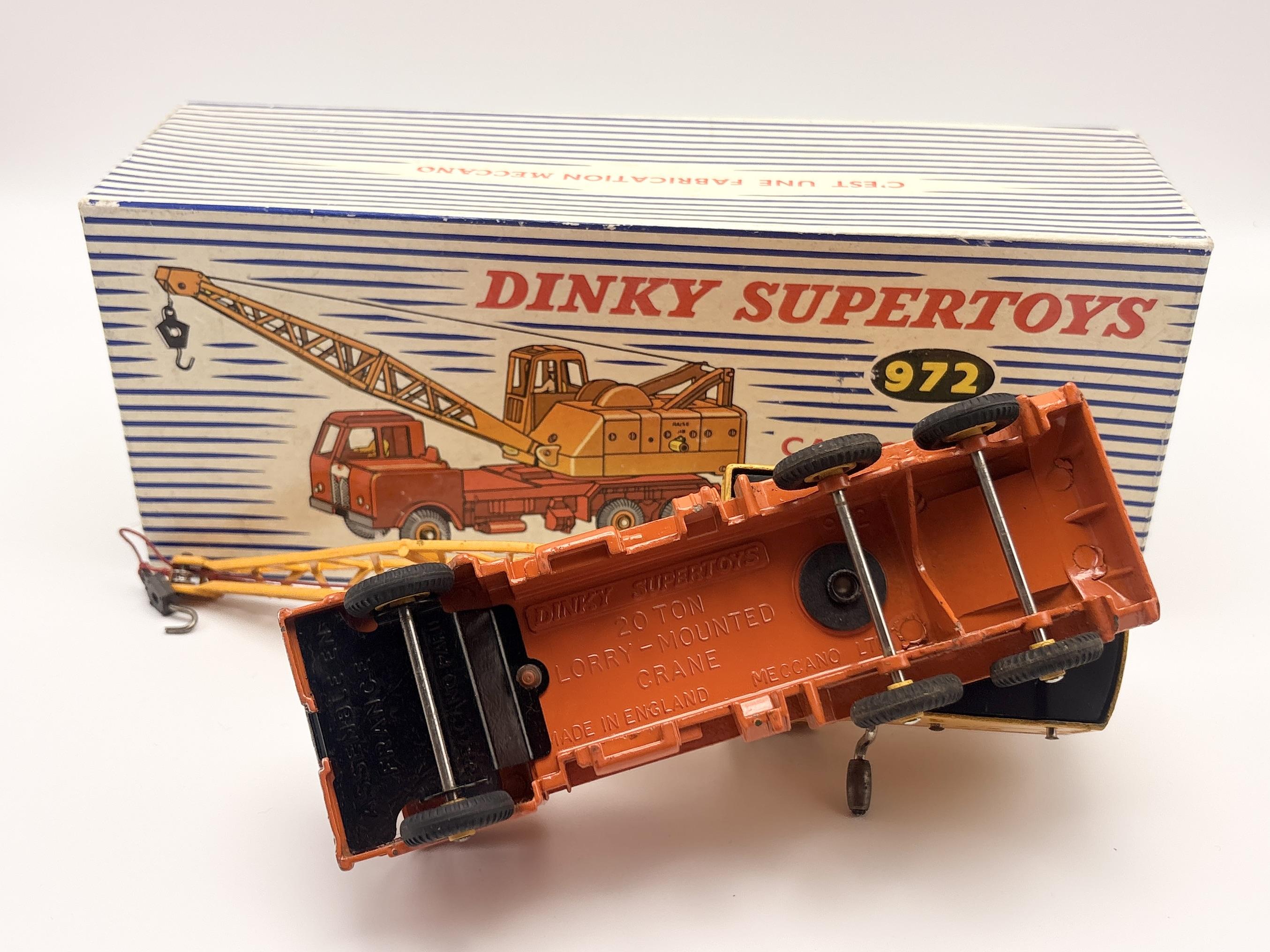 CAMION-GRUE "COLES" 972 (20 TONNES) DINKY SUPERTOYS 1/43