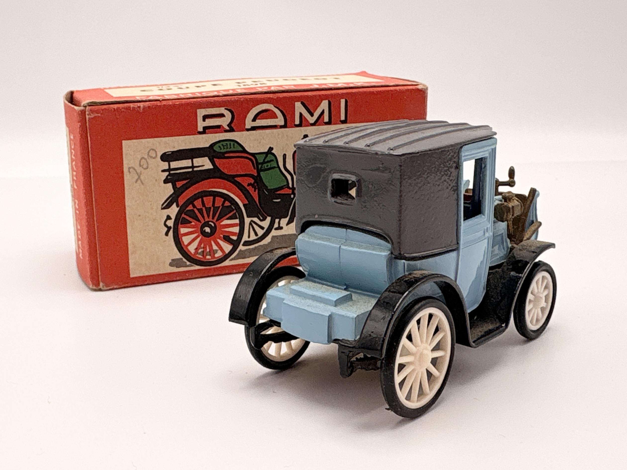 COUPE PEUGEOT 1898 RAMI 1/43