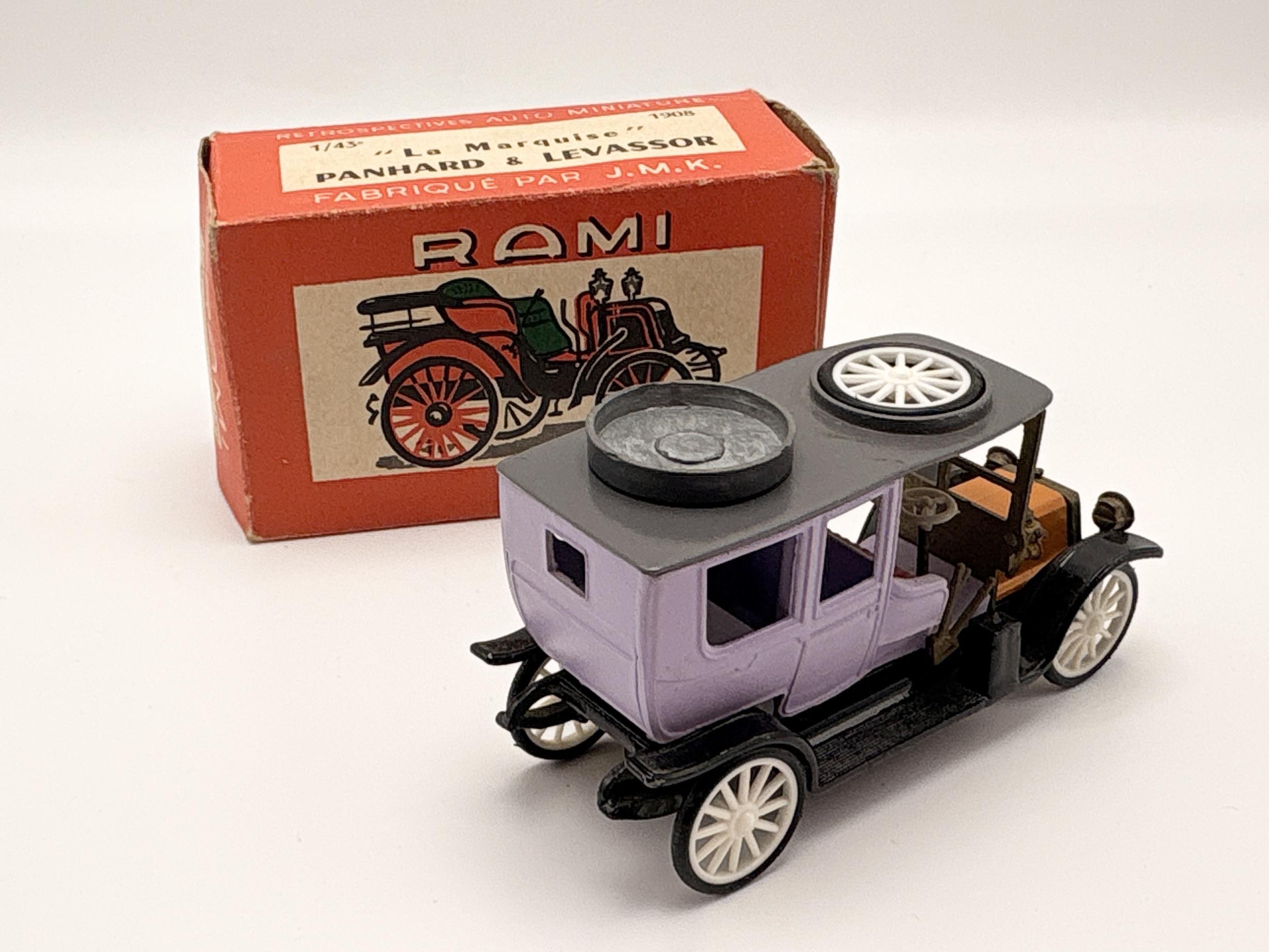 PANHARD ET LEVASSOR LA MARQUISE 1908 RAMI 1/43