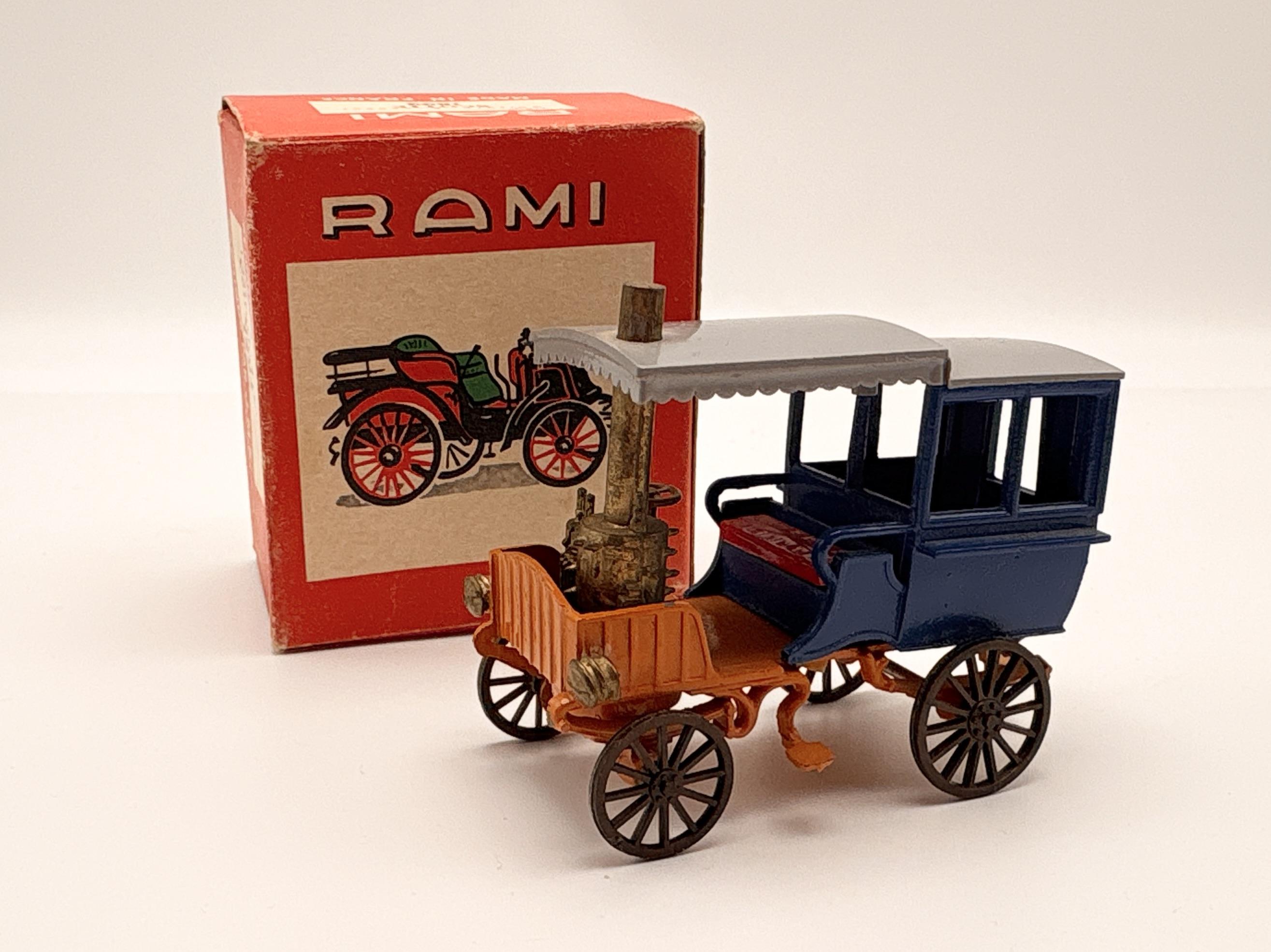 VOITURE A VAPEUR SCOTTE 1892 RAMI 1/43