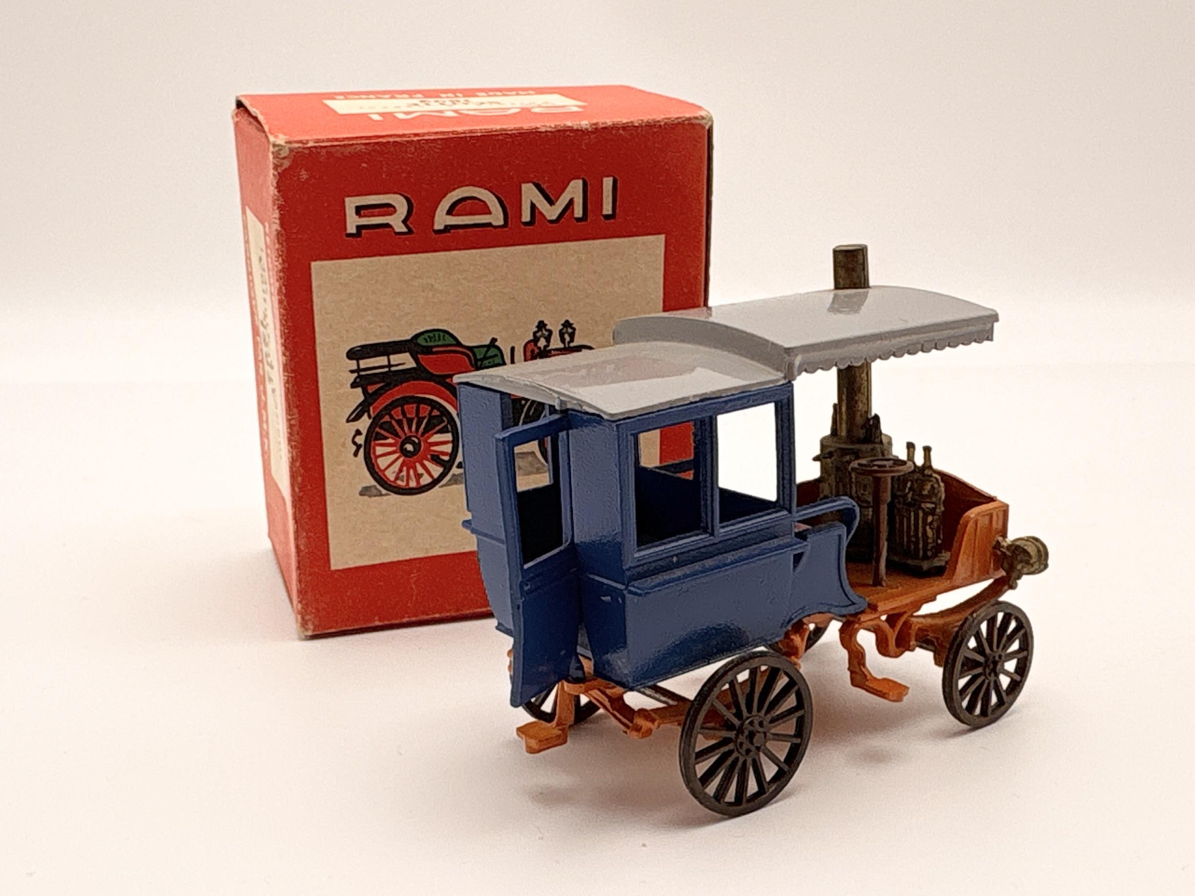 VOITURE A VAPEUR SCOTTE 1892 RAMI 1/43