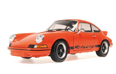 PORSCHE 911 RS 2.7L ORANGE MINICHAMPS 1/18°