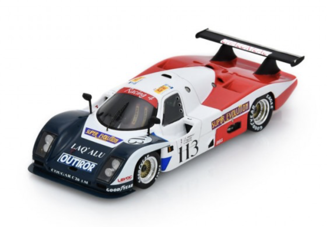 COUGAR C20 N°113 14TH LE MANS 24H SPARK 1/43