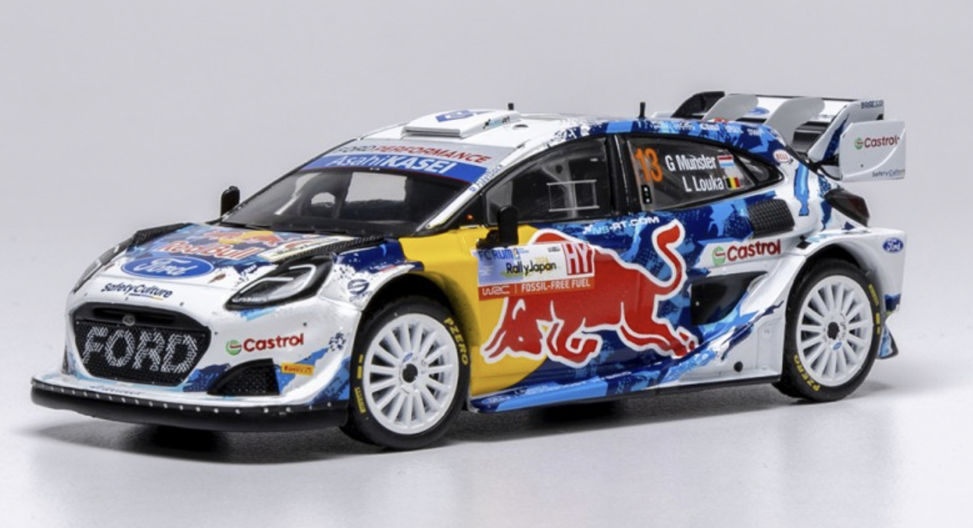 Ford Puma Rally1 #13 RALLY JAPAN 2024 IXO 1/43