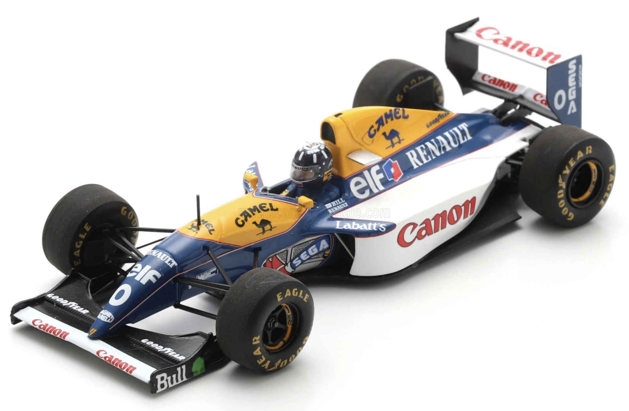 WILLIAMS FW15C WINNER GP BELGIUM 1993 SPARK 1/43