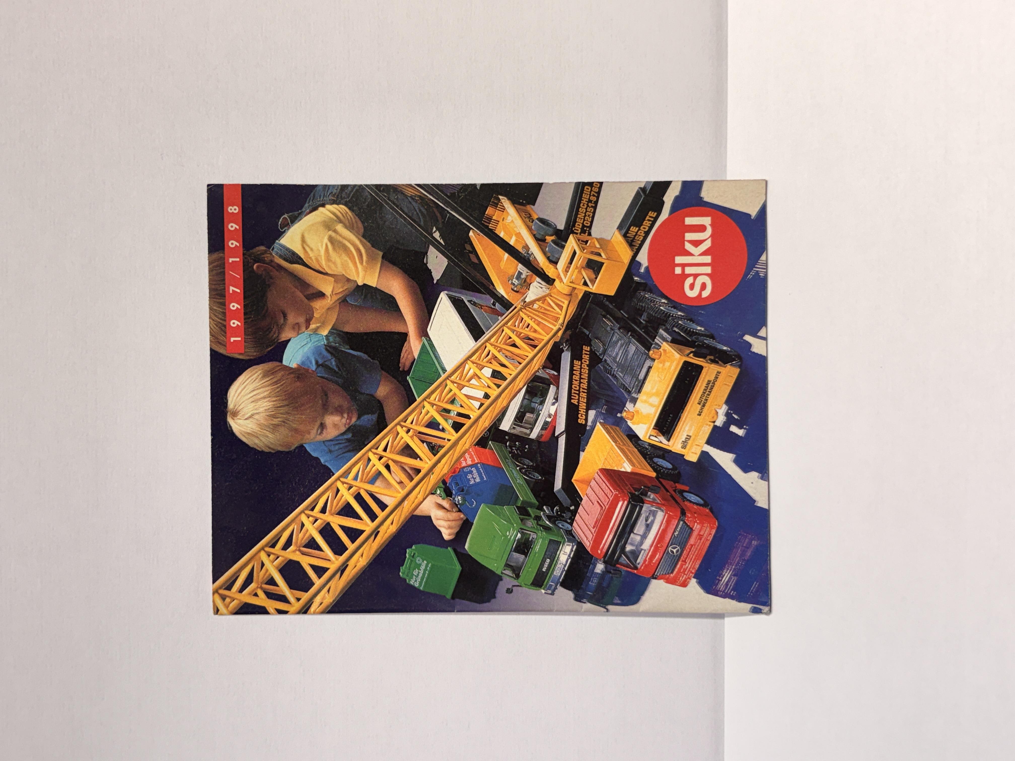 CATÁLOGO SIKU 1997/1998
