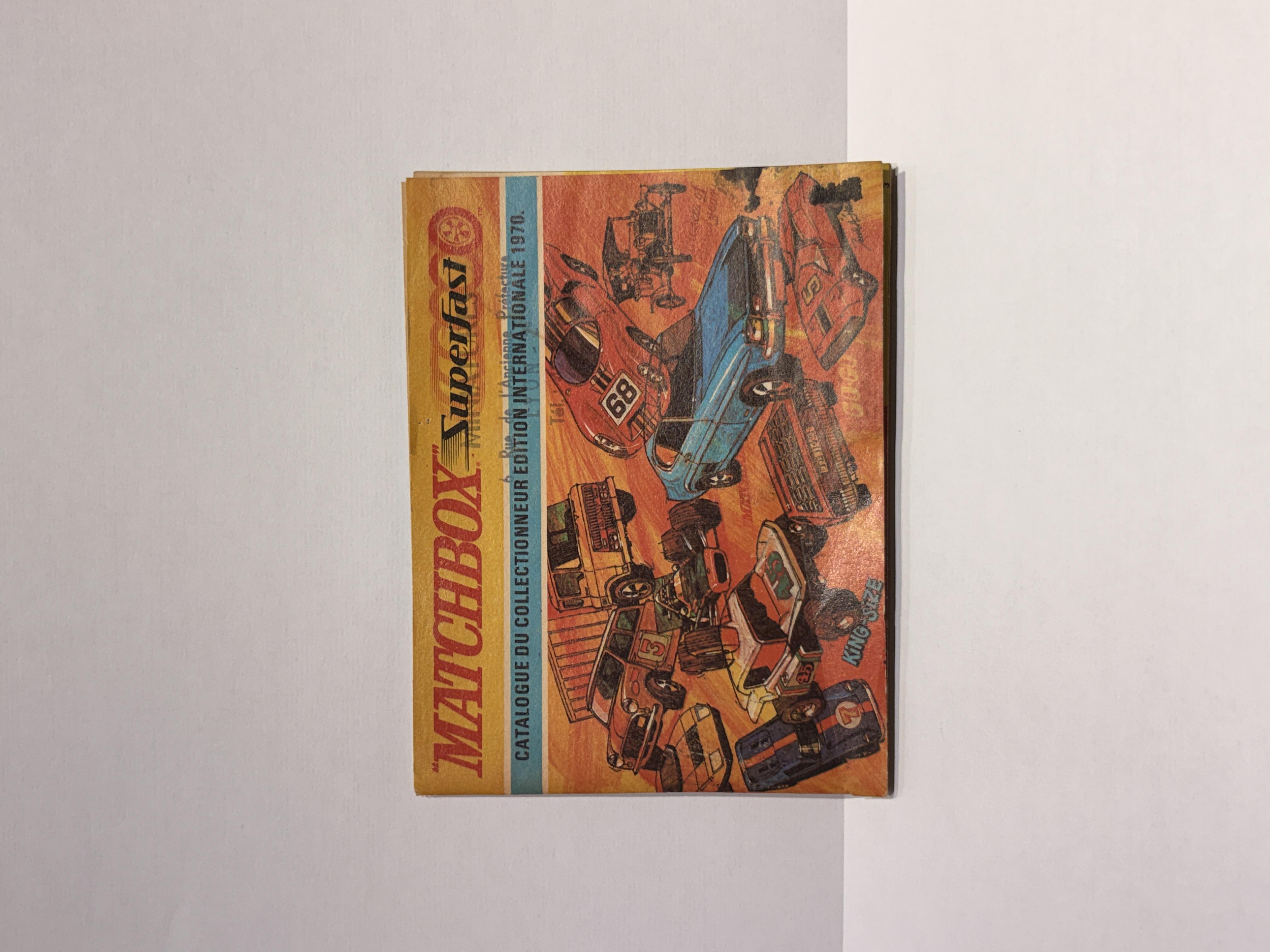 CATALOGUE DE COLLECTIONNEUR EDITION INTERNATIONALE 1970 MATCHBOX