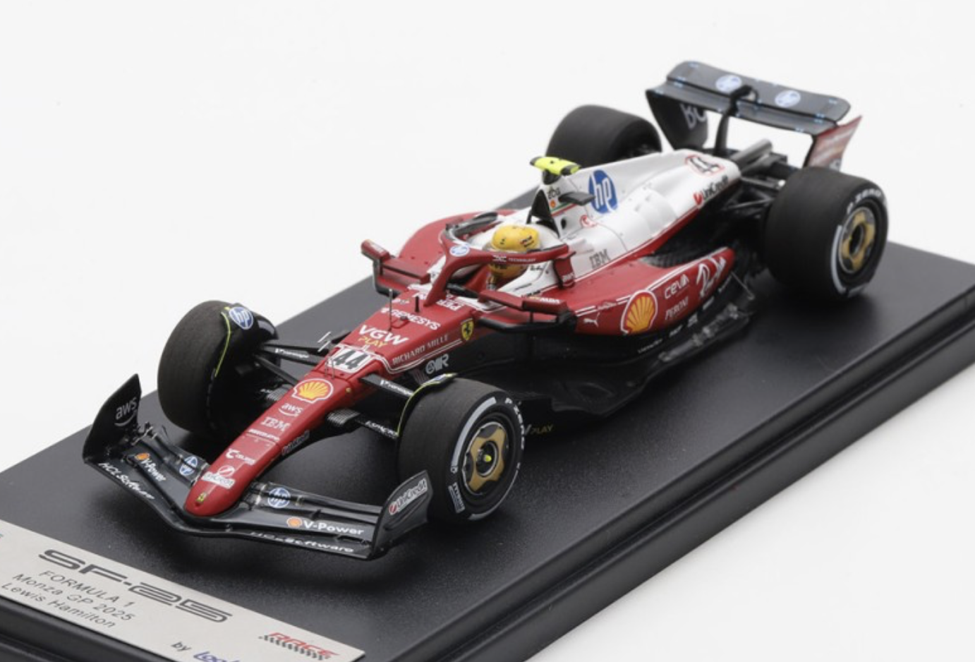 FERRARI SF-25 F1 MONZA GP 2025 LEWIS HAMILTON SPARK 1/43