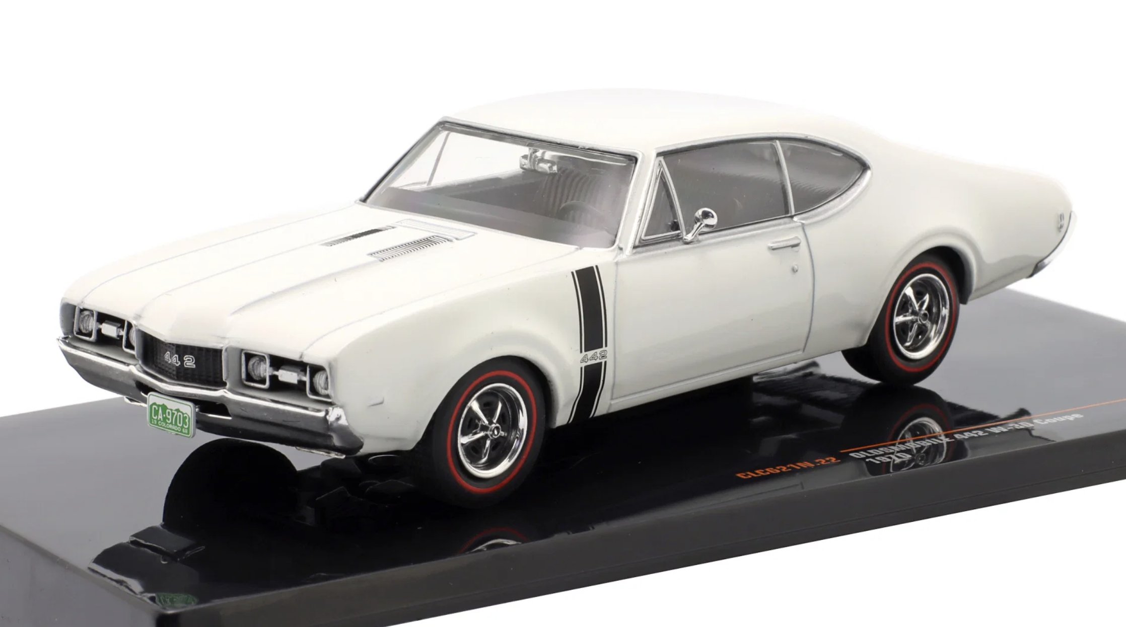 OLDSMOBILE 442 W-30 COUPE 1970 IXO 1/43