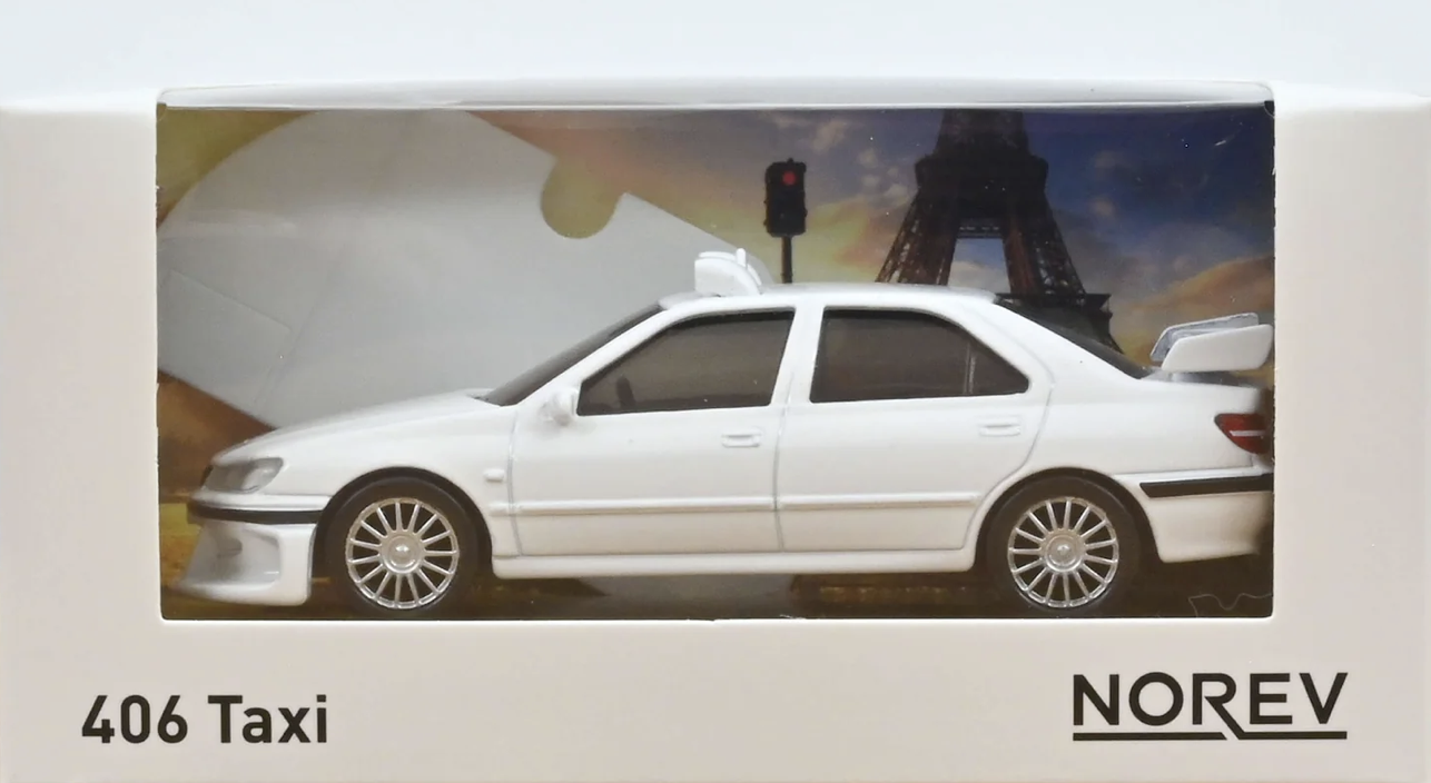 PEUGEOT 406 TAXI NOREV JETCAR 1/43