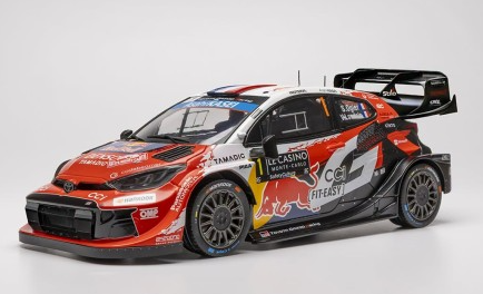 TOYOTA YARIS WRC N°1 OGIER MONTE CARLO 2026 IXO 1/43