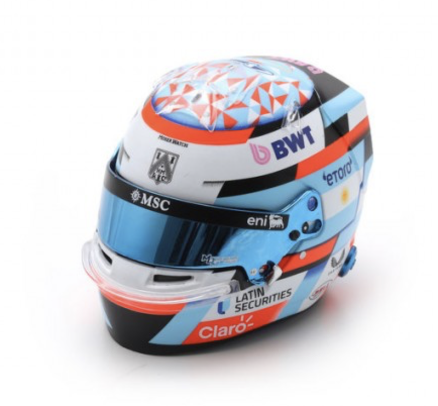 CASQUE Franco Colapinto - BWT Alpine Formula One Team 2026 SPARK 1/5