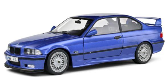 BMW M3 Coupe Estoril Blue 1990 SOLIDO 1/18