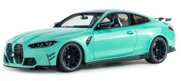 BMW M4 Competition Turquoise Solido 1/18