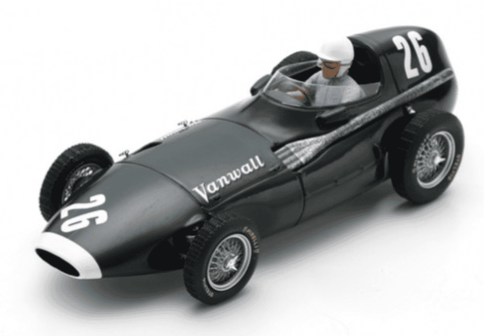 VANWALL VW5 N°26 VAINQUEUR GP PESCARA 1956 S. MOSS SPARK 1/43°