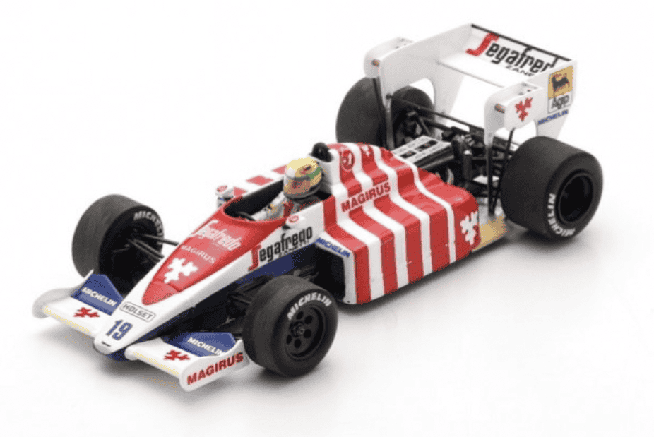TOLEMAN TG184 3RD PORTUGAL GP 1984 SPARK 1/43°
