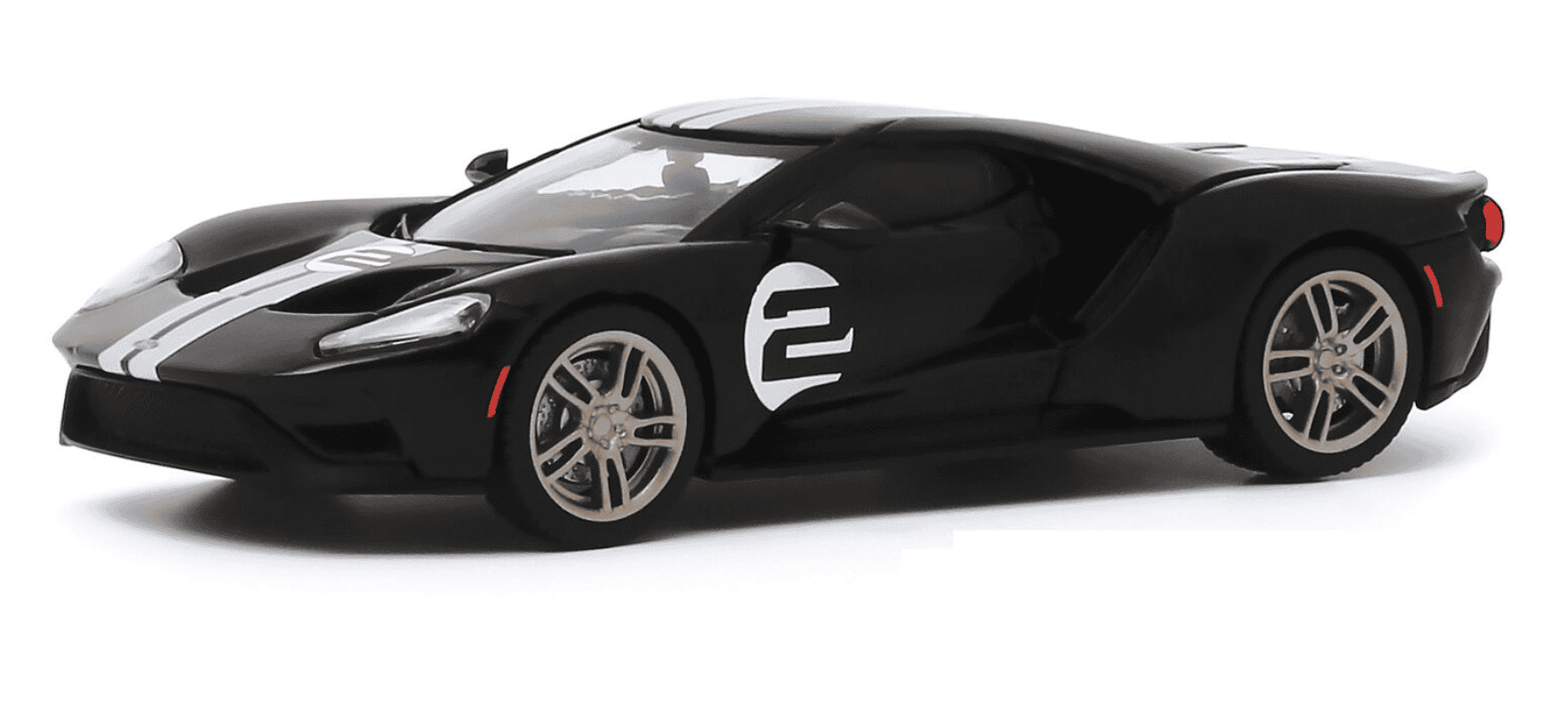 FORD GT '66 HERITAGE EDITION NOIR 2017 GREENLIGHT 1/43°