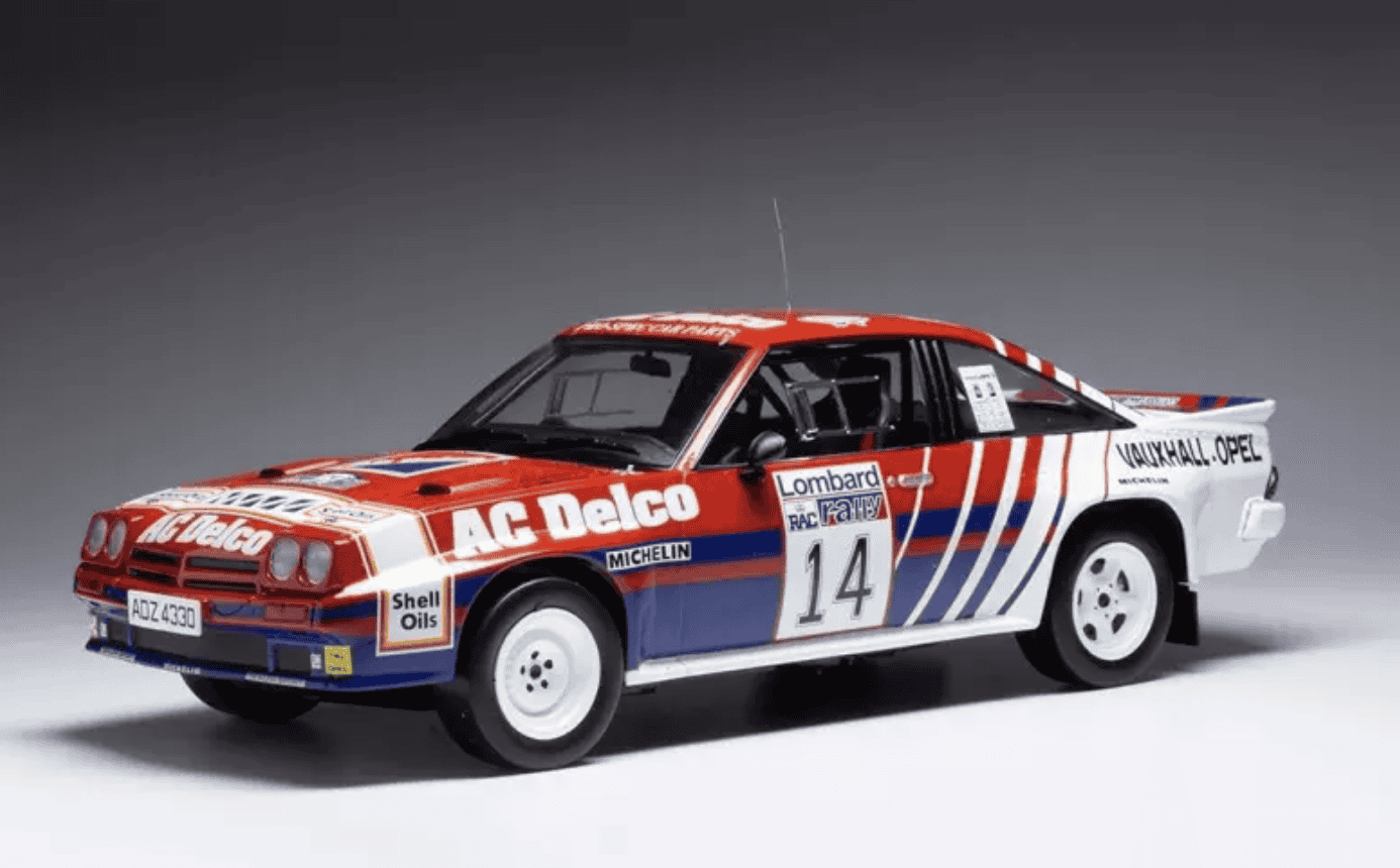 OPEL MANTA 400 N°14 RAC RALLY 1985 IXO 1/18°