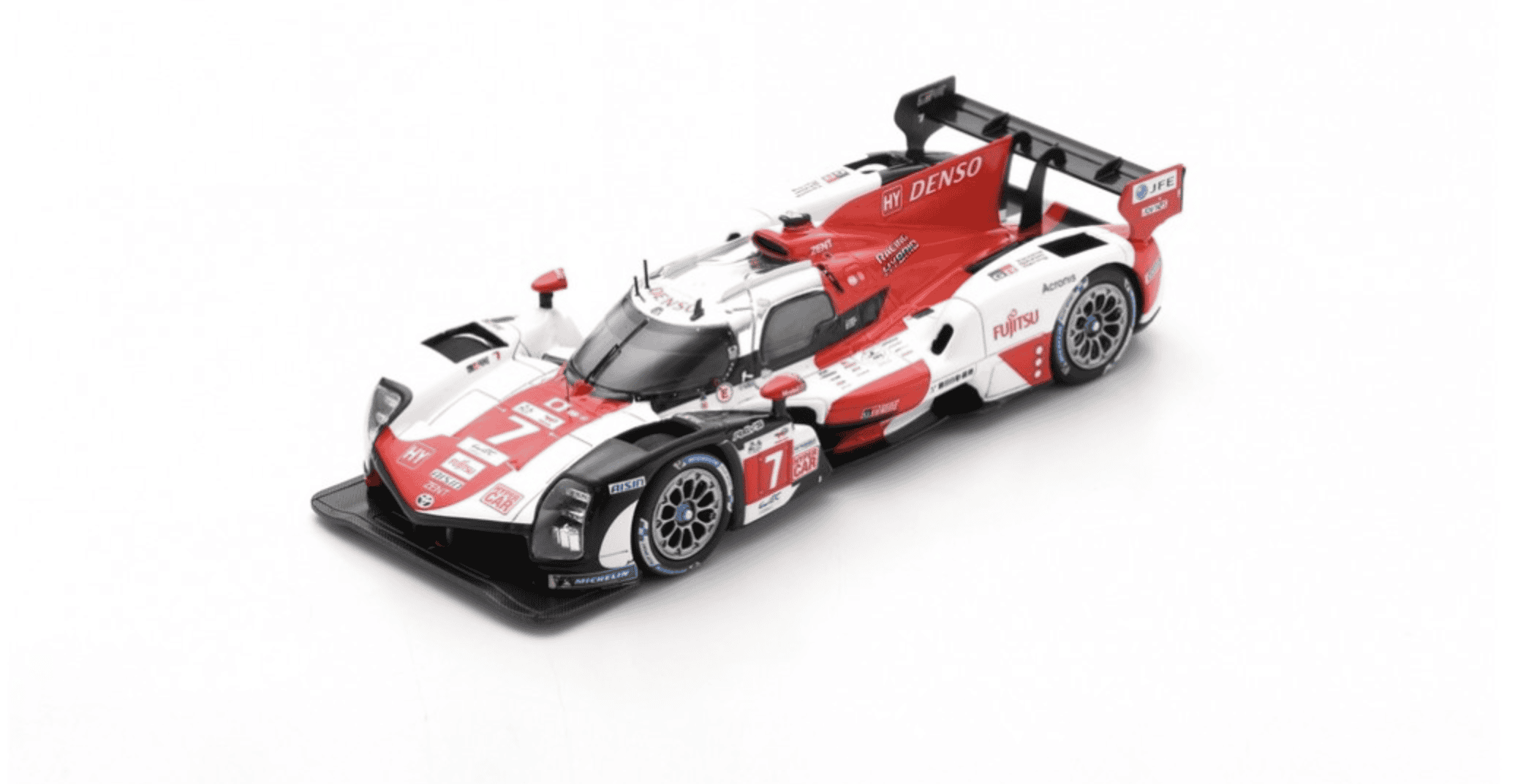 TOYOTA GR010 HYBRID N°7 - TOYOTA GAZOO - 2ND RACING 24H LM 2022 SPARK 1/43°