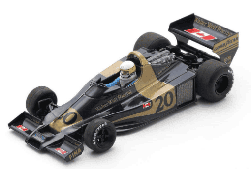 WOLF WR1 N°20 VAINQUEUR GP ARGENTINE 1977 JODY SCHECKTER SPARK 1/43°