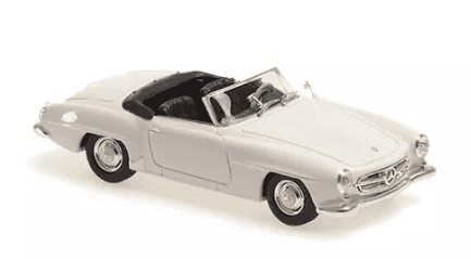 Mercedes Benz 190 SL W121 1955 blanc - Minichamps 1/43