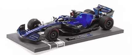 Williams Mercedes FW44 23 Alexander Albon F1 Grand Prix de Bahrain 2022 - Minichamps 1/18