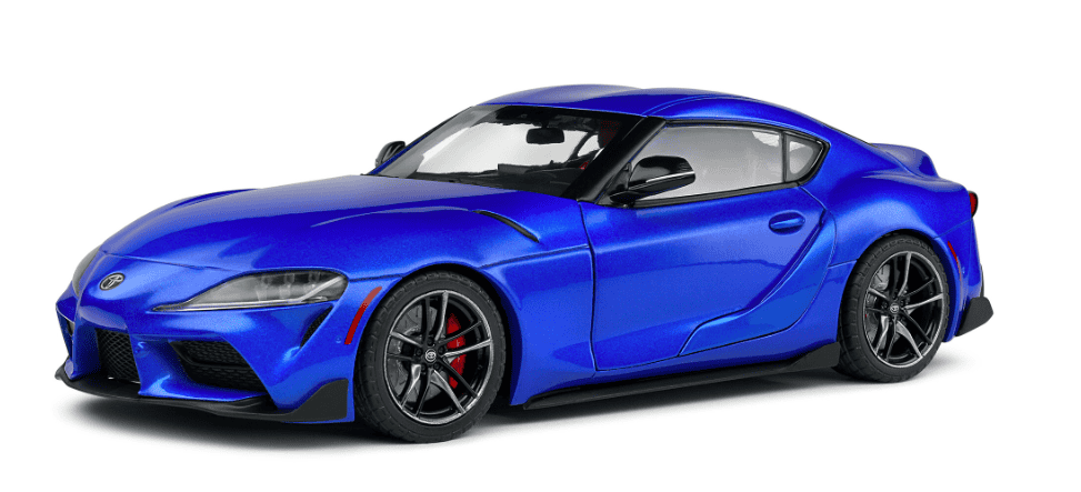 TOYOTA GR SUPRA HORIZON BLEU MET 2021 - SOLIDO 1/18