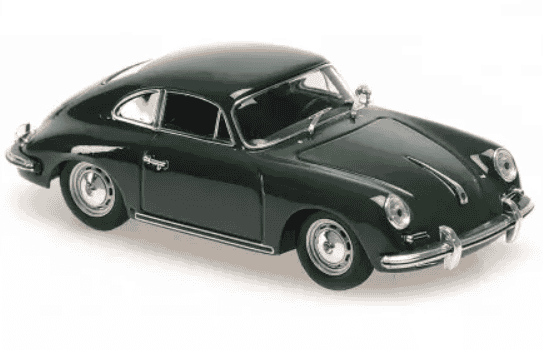 PORSCHE 356 B COUPE VERT MAXICHAMPS 1/43°
