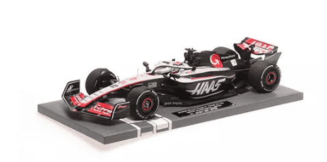 HAAS FERRARI VF-23 MAGNUSSEN F1 2023 - MINICHAMPS 1/18