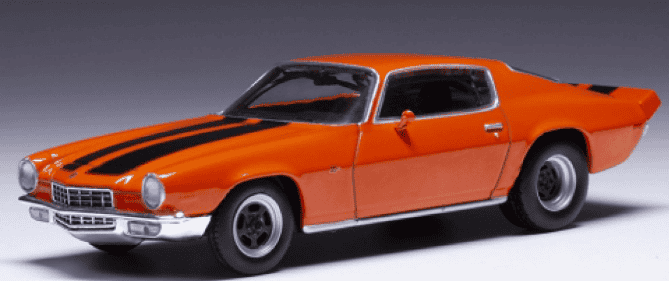 CHEVROLET CAMARO RS-Z28 ORANGE IXO 1/43°