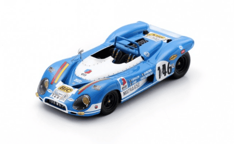 MATRA MS650 VAINQUEUR TOUR AUTO 1970 N°146 SPARK 1/43°