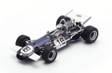 BRABHAM BT26A 2nd USA 1969 SPARK 1/43°