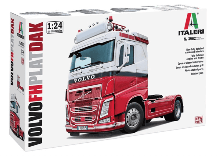 VOLVO FH PLAT DAK ITALERI 1/24°