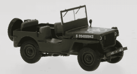 Jeep Willys Ixo 1/43°