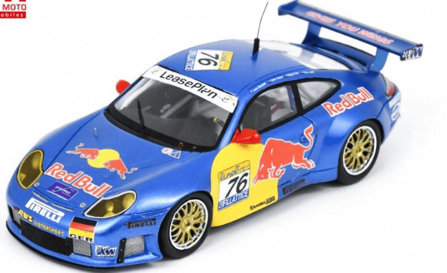 PORSCHE 911 RS (996) RWS MOTORSPORT SPA 24H 2002 SPARK 1/43°
