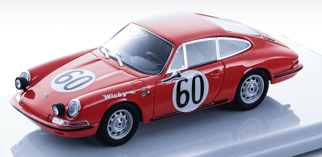 PORSCHE 911S 1967 RED LM TECNOMODEL 1/43°