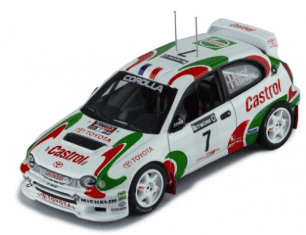 TOYOTA COROLLA WRC N°7 D.AURIOL RAC RALLY 1997 IXO 1/43°