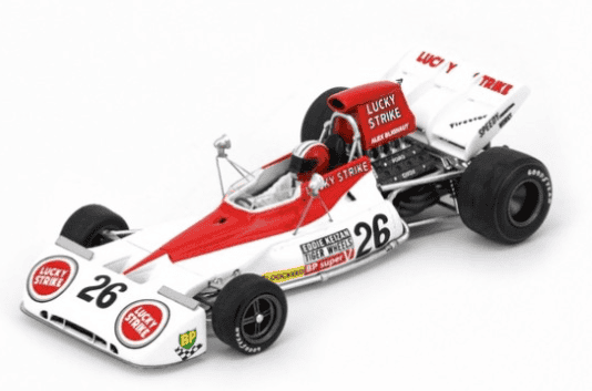TYRRELL 004 SOUTH AFRICAN N°26 GP 1973 SPARK 1/43°
