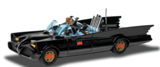 ROCKET FIRING BATMOBILE CORGI 1/43°
