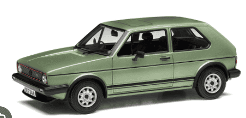 VOLKSWAGEN GOLF MKL GTI CORGI 1/43°