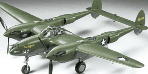 LOKHEED P-38F/G LIGHTNING TAMIYA 1/48