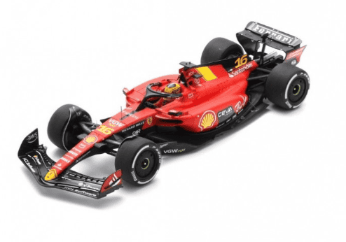 FERRARI SF23 4th MONZA GP 2023 LECLERC LOOK SMART 1/18°