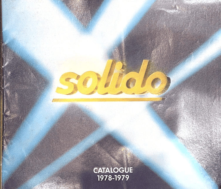 CATALOGUE SOLIDO 1978-1979