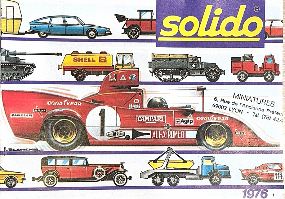 CATALOGUE SOLIDO 1976