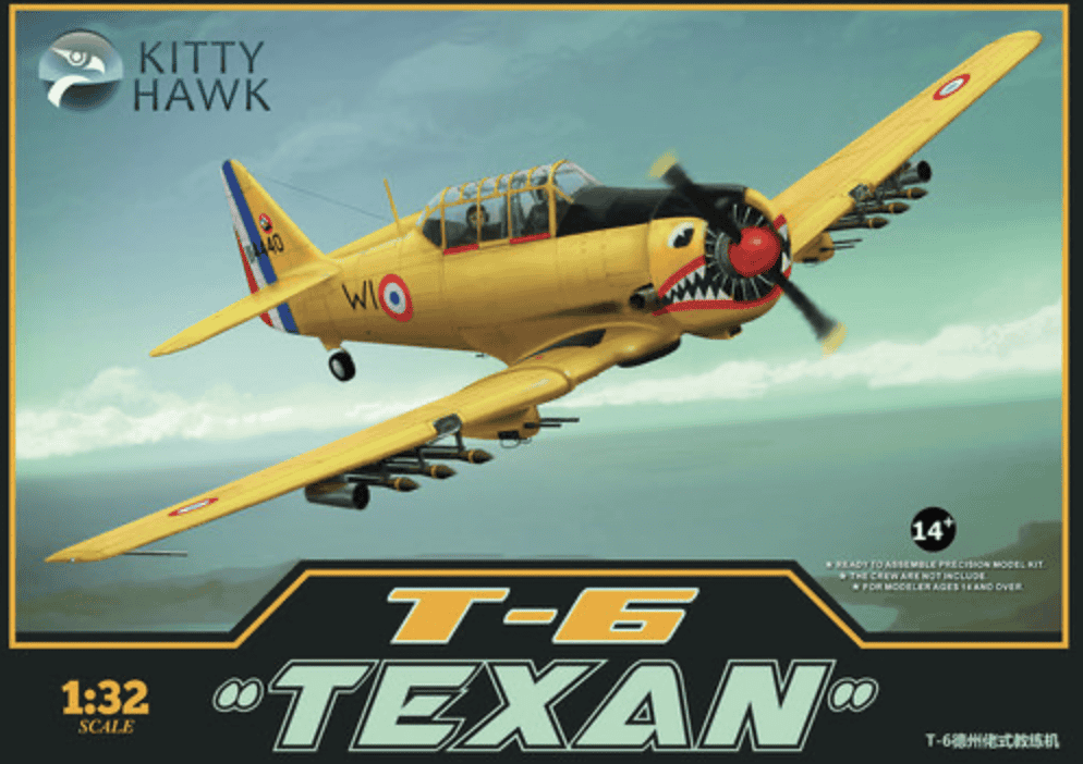 T-6 TEXAN KITTY HAWK 1/32°