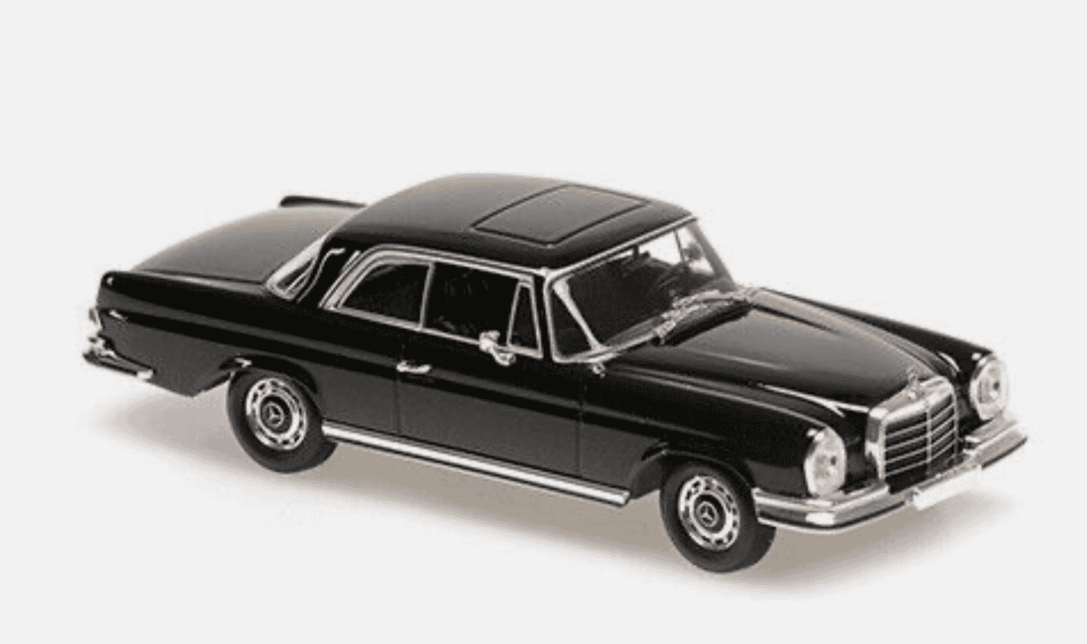 MERCEDES BENZ 280 SE 3.5 COUPÉ NOIR 1970 MAXICHAMPS 1/43°